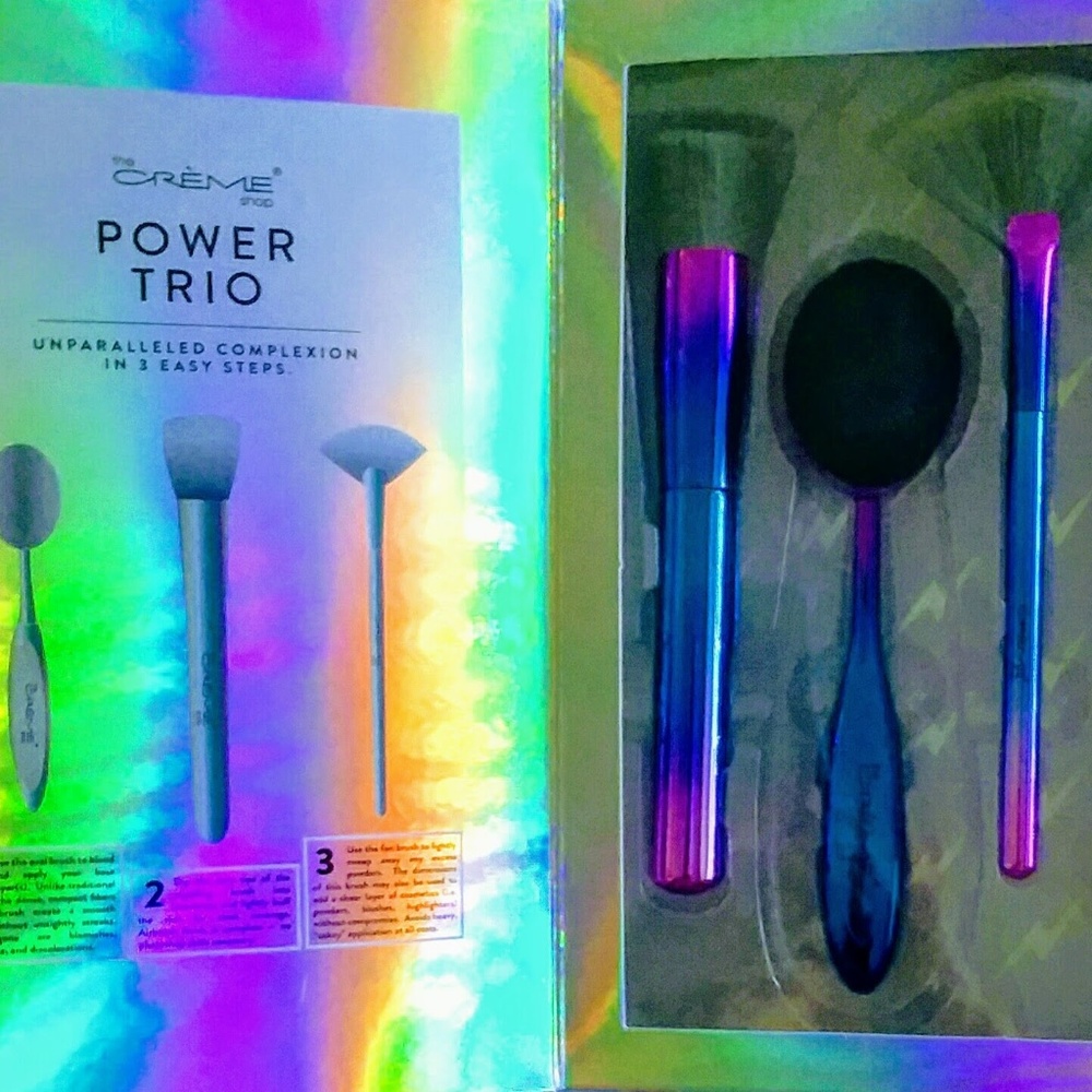 3 DINAMIC Brushes  un paralleled Complexion- OVAL.